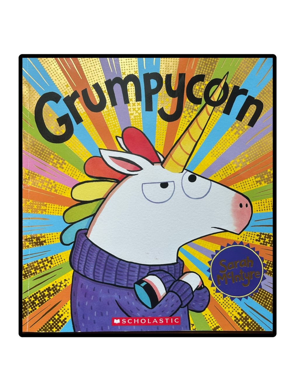 BUNDLE & SAVE🦄 Grumpycorn Softcover Book by Sarah McIntrye